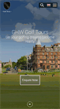 Mobile Screenshot of golfholidaysworldwide.com